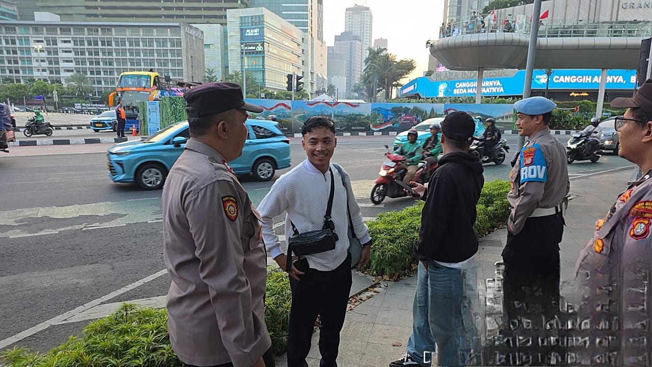 Polsek Metro Menteng Imbau Warga Waspada Copet dan Jambret di Kawasan Thamrin