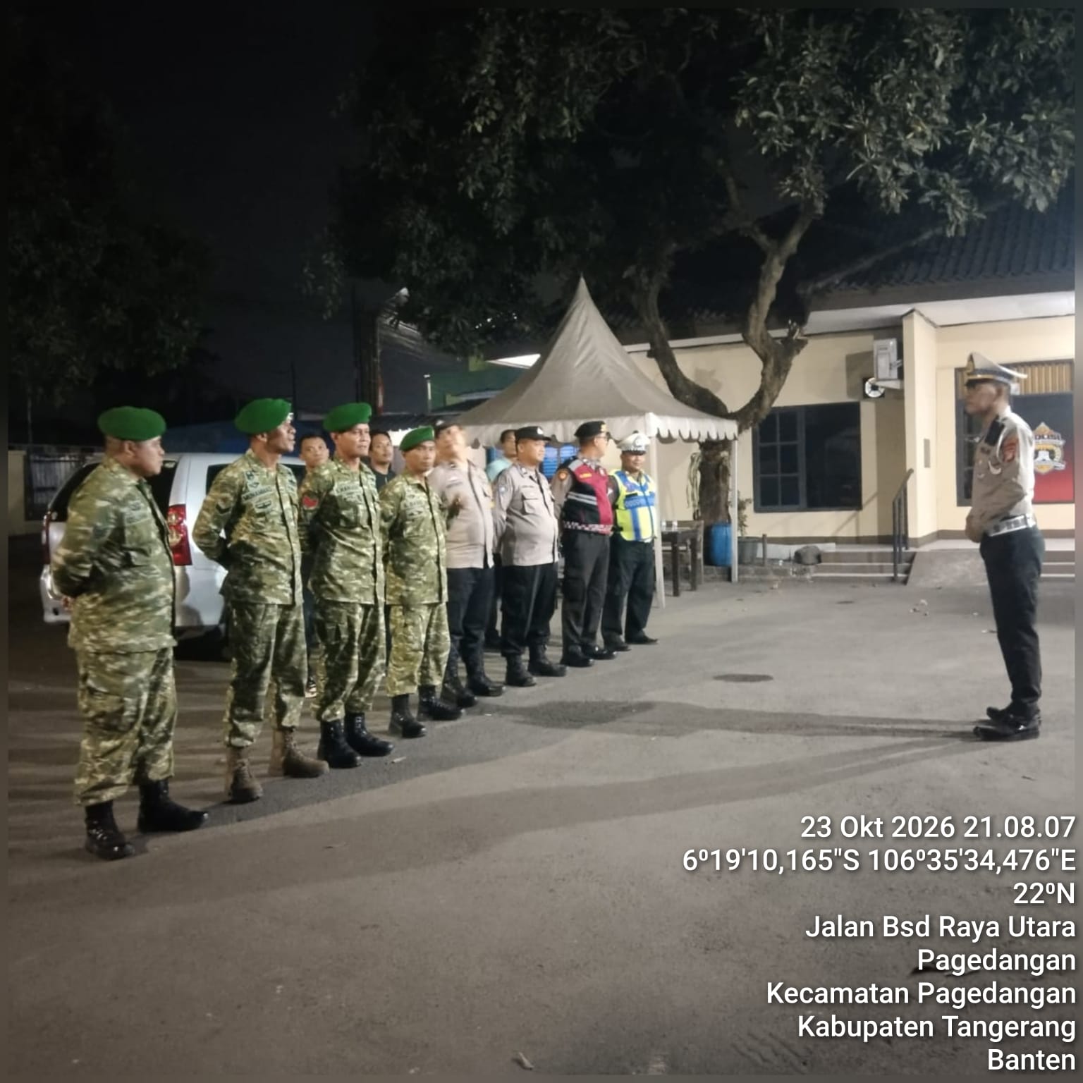 PATROLI BERKENDARA MAUNG KORAMIL 03/LEGOK, CIPTAKAN SITUASI WILAYAH YANG AMAN DAN KONDUSIF
