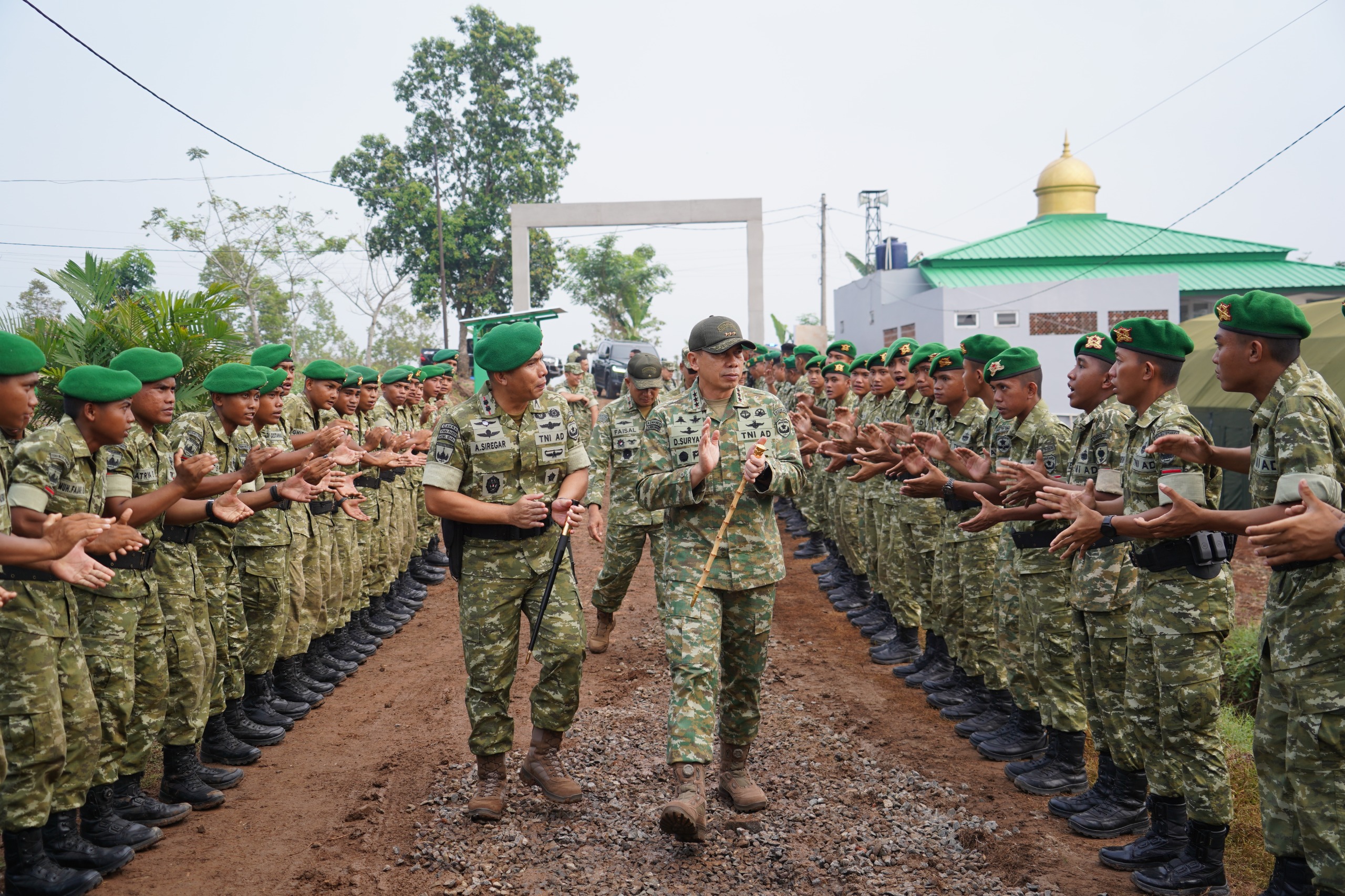 Perkuat kesiapan Satuan, Pangdam Jaya Tinjau Marshalling Area Brigif TP 58/Jayasingawarman dan Satuan Jajarannya