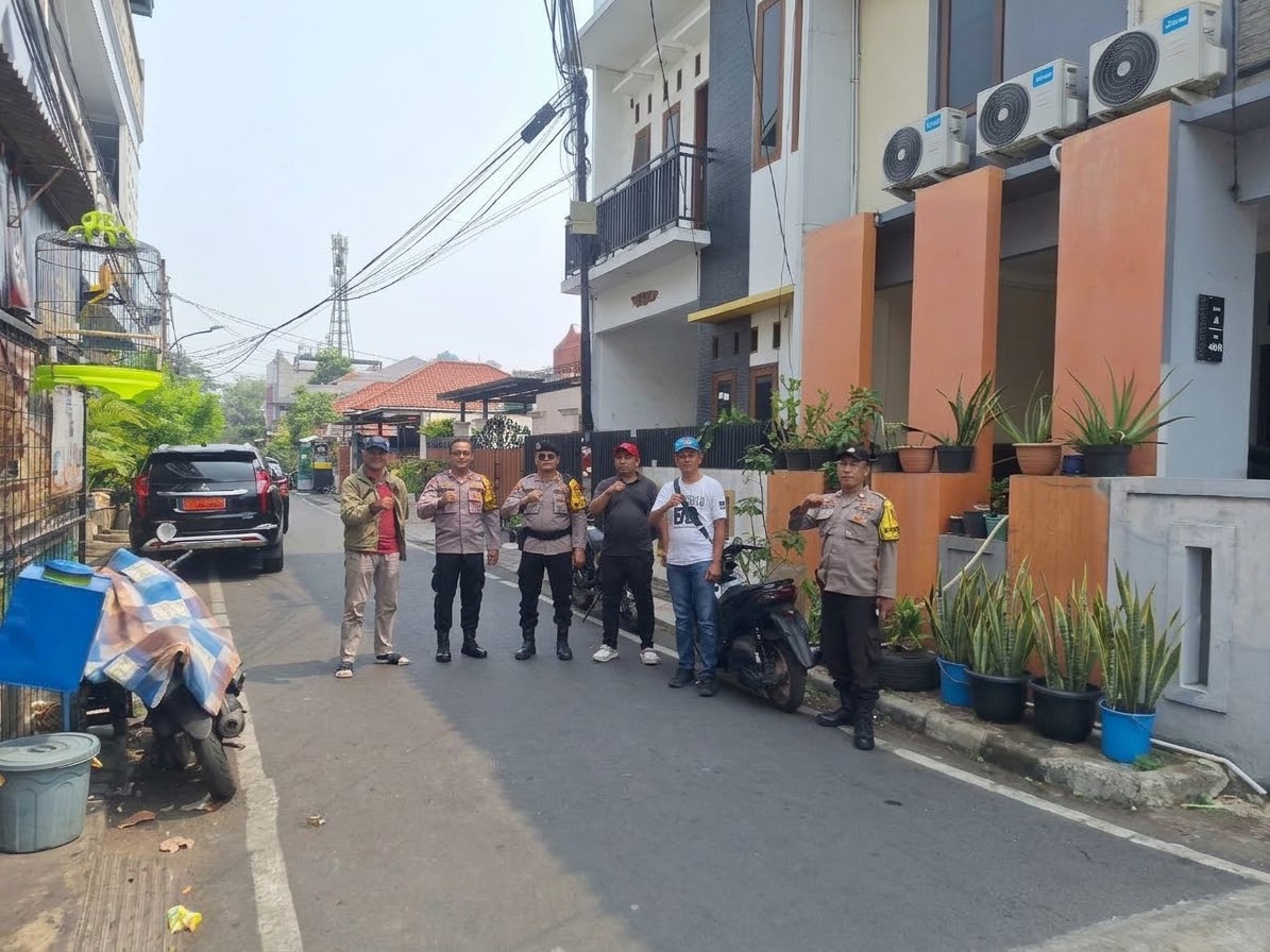 Patroli Siang Kerja Melayani Jakarta, Polsek Johar Baru Sisir Sejumlah Jalur Rawan Antisipasi Guantibmas