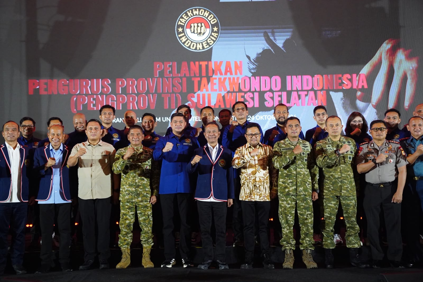 Ketum PBTI Jenderal TNI Richard Tampubolon Lantik Ketua Pengprov Taekwondo Indonesia Sulawesi Selatan Periode 2026–2030