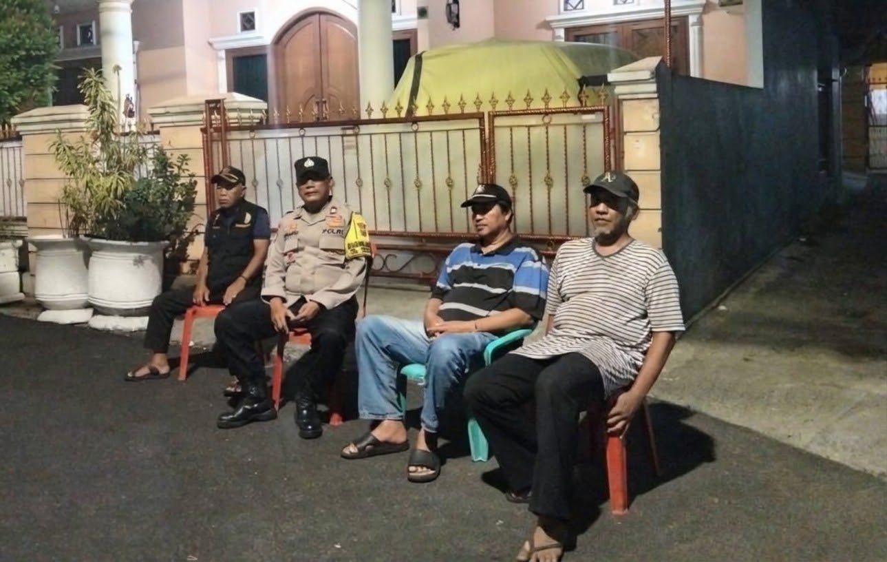 Polisi Bersama Masyarakat, Bhabinkamtibmas Johar Baru Koordinasi Kamtibmas di RW 04