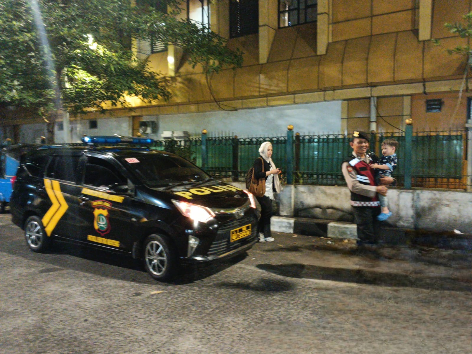 Polsek Metro Menteng Intensifkan Patroli Blue Light, Antisipasi Kejahatan Jalanan dan Tawuran
