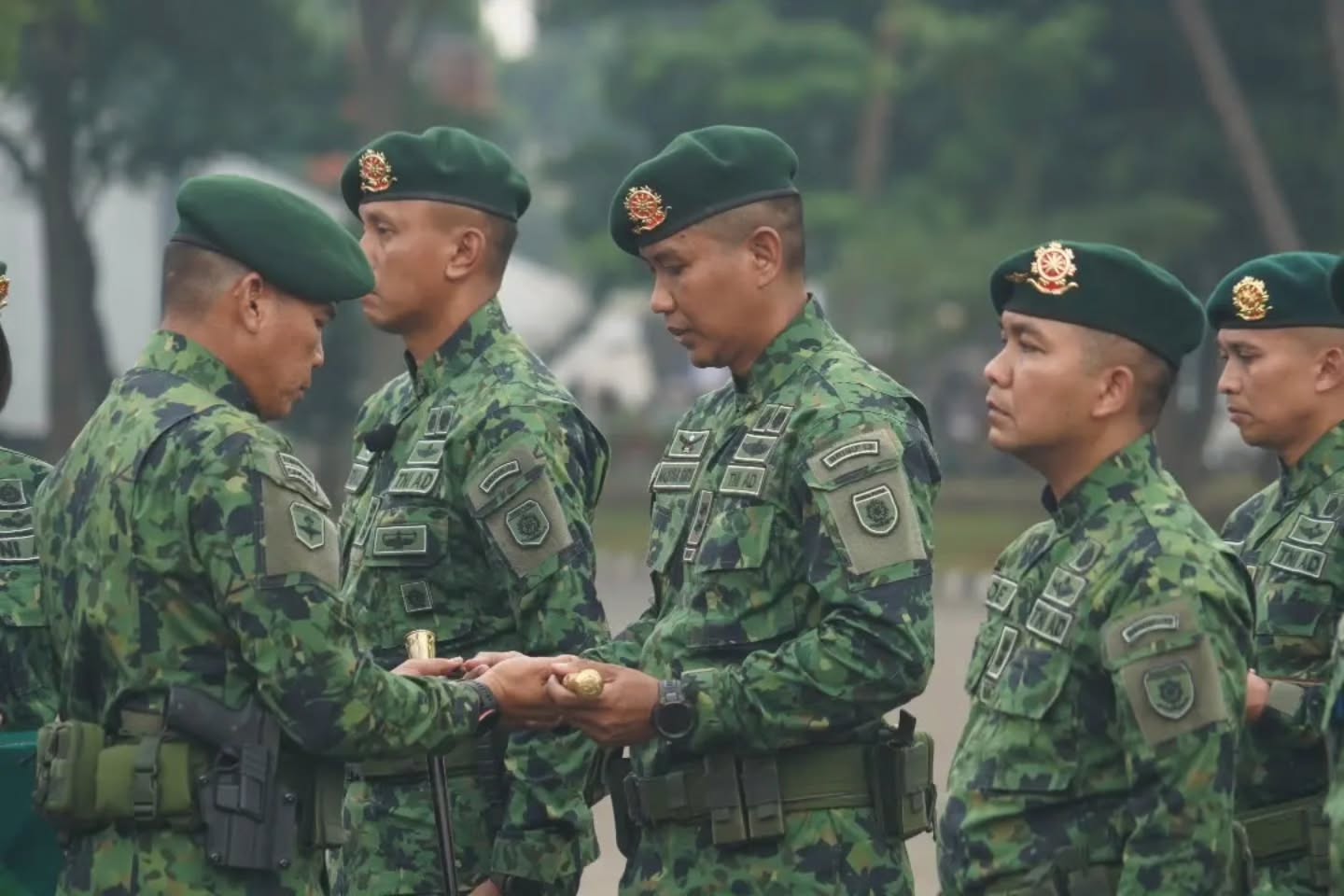 Pangdivif 1 Kostrad Pimpin Sertijab Perwira dan Tradisi Korps Prajurit Divif 1 Kostrad
