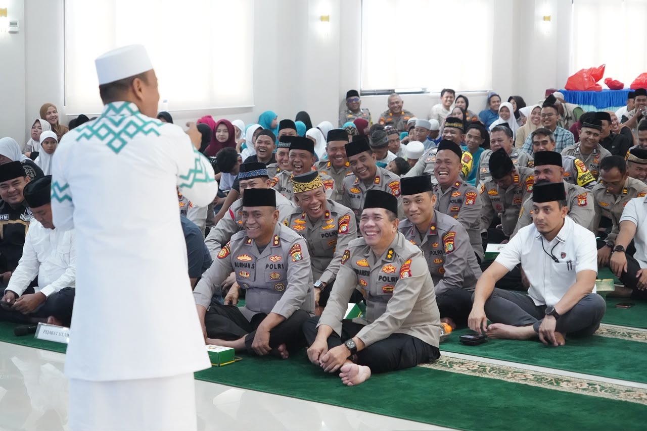 Jelang Aksi Unjuk Rasa Akhir Oktober, Polres Jakpus Gelar Pengajian dan Santunan Anak Yatim