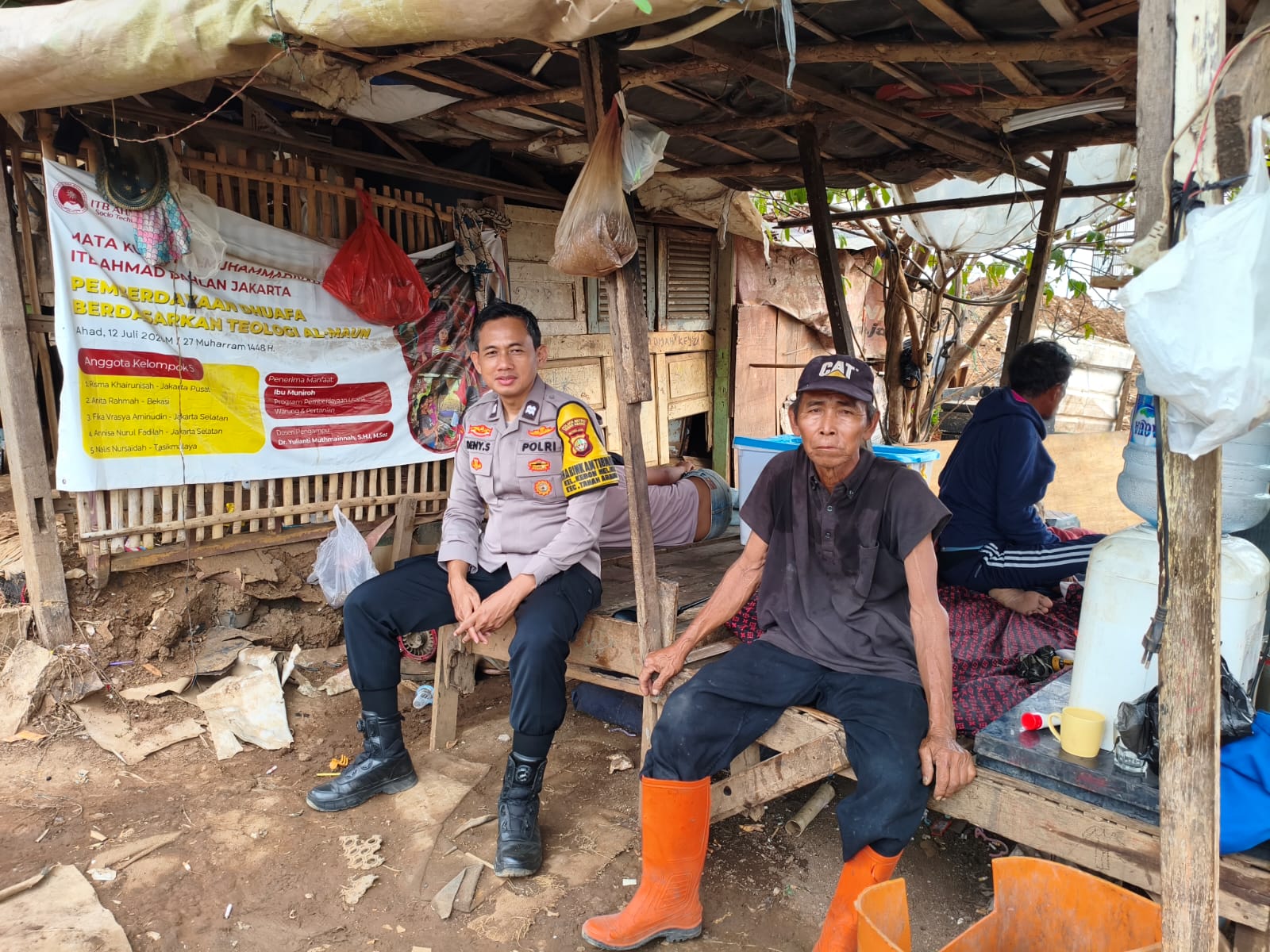 Sambang Warga Kebon Melati, Polri Imbau Anak Jauhi Tawuran, Narkoba, dan Judi Online