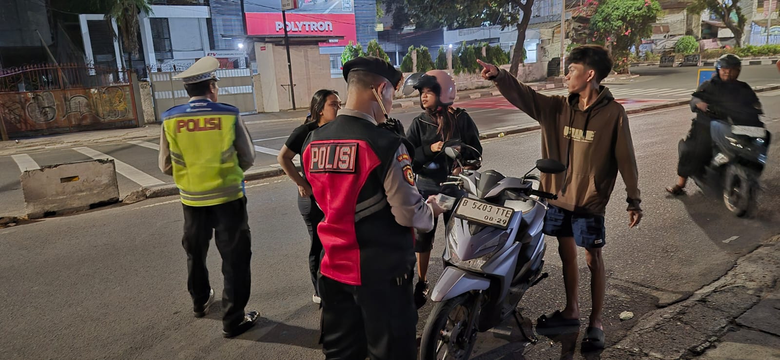 Persempit Ruang Gerak Pelaku Kejahatan, Polsek Metro Tanah Abang Gelar Operasi Stasioner
