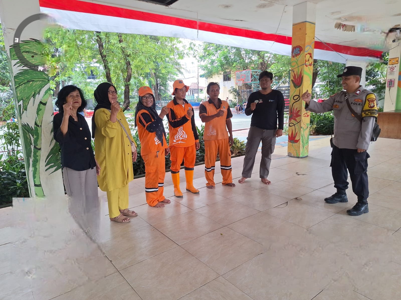 Perkuat Kedekatan Dengan Masyarakat, Polsek Metro Menteng Gelar Kumpul Bareng Warga di RPTRA Borobudur