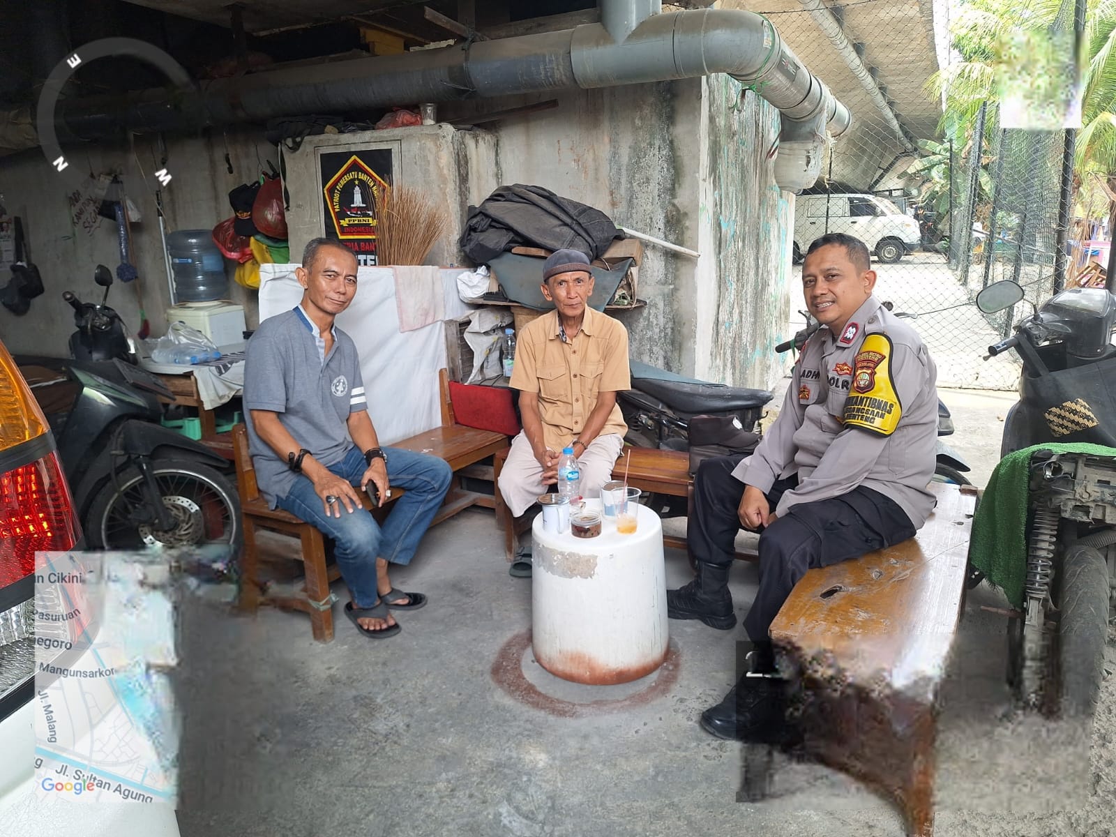 Dekatkan Diri Dengan Warga, Polsek Metro Menteng Perkuat Keamanan Lingkungan di Pegangsaan