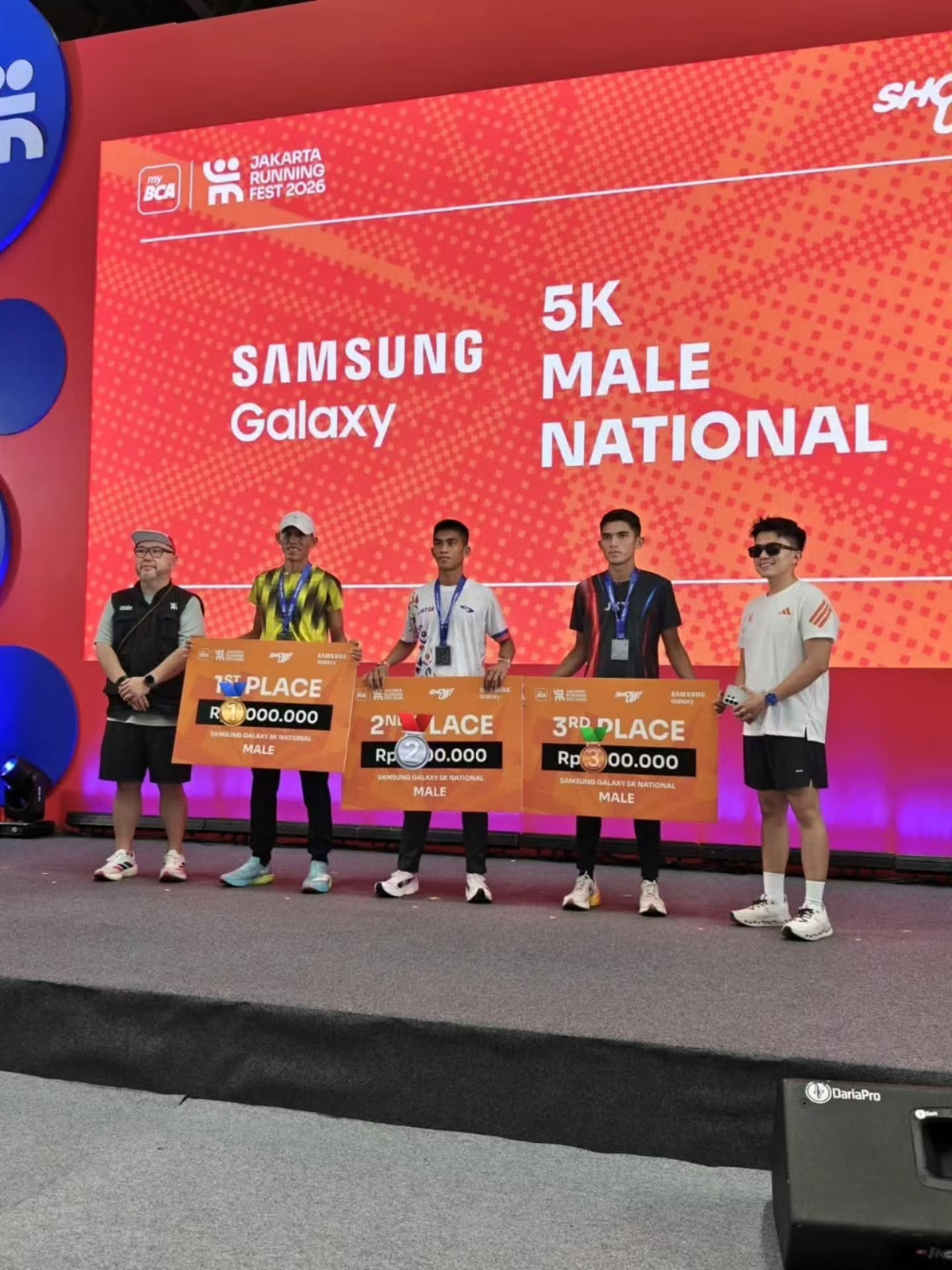 Prajurit Yonif 754 Kostrad Raih Juara 1 Jakarta Running Festival 5K, Catat Waktu 14 Menit 47 Detik