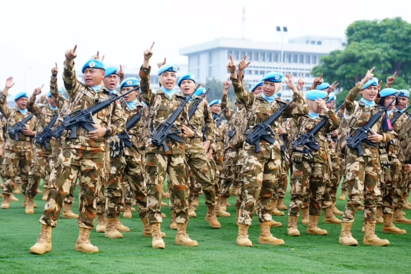 Tuntaskan Misi Perdamaian Dunia, Satgas BGC TNI Konga XXXIX-G MONUSCO Kembali ke Tanah Air