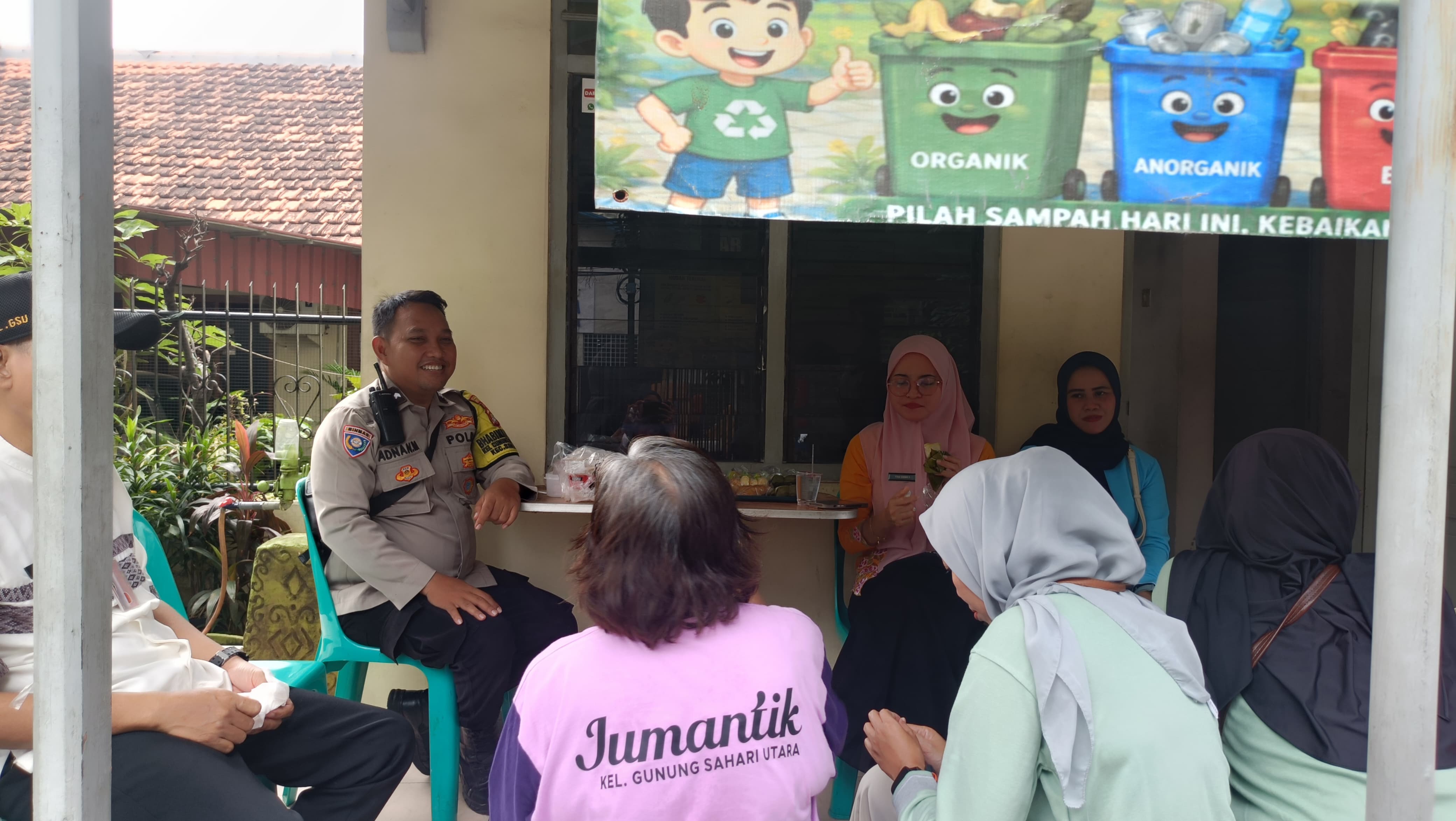 Polsek Sawah Besar Gelar Kumpul Bareng Warga, Serap Aspirasi dan Perkuat Kamtibmas