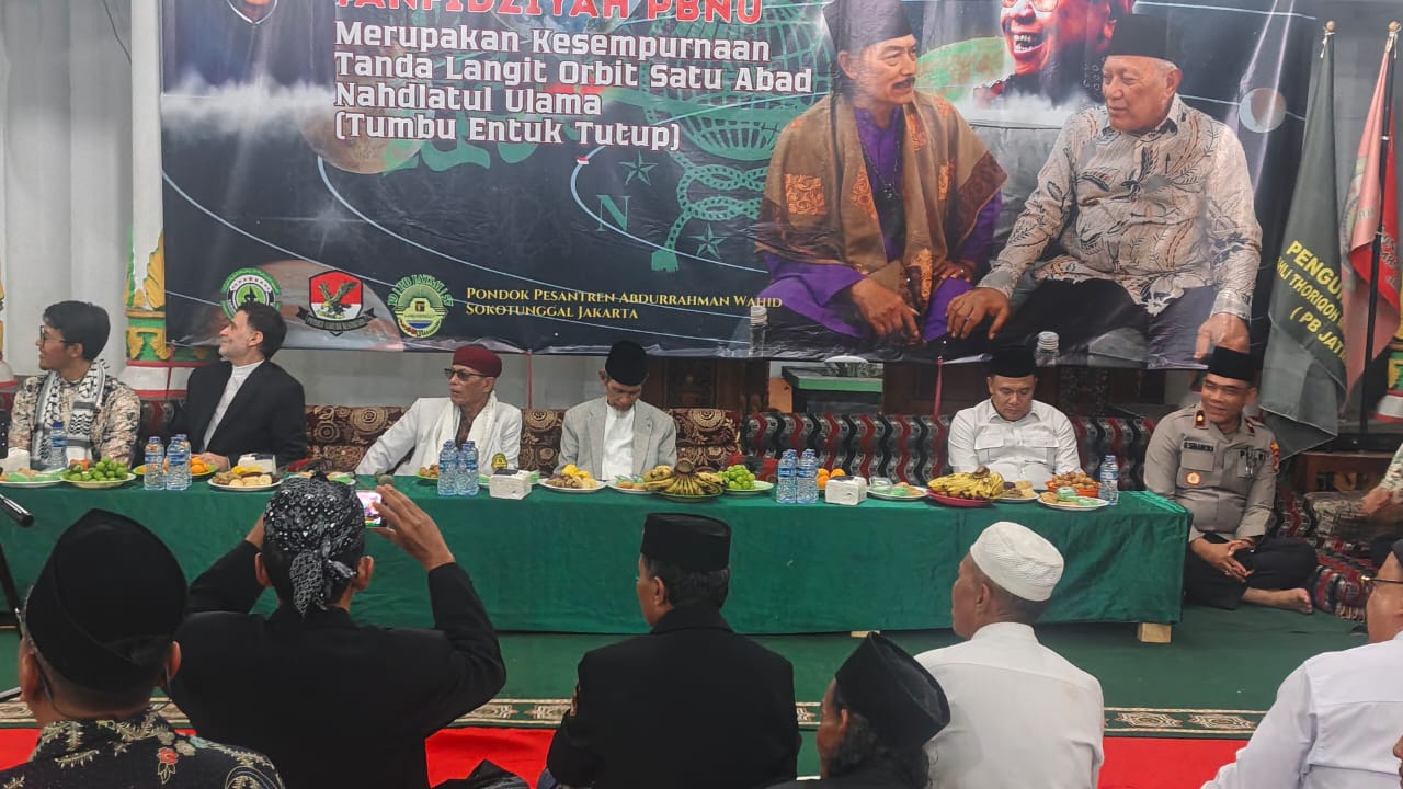 Polsek Pulogadung Hadiri Tasyakuran Ketua Umum PBNU di Pesantren Soko Tunggal Cipinang