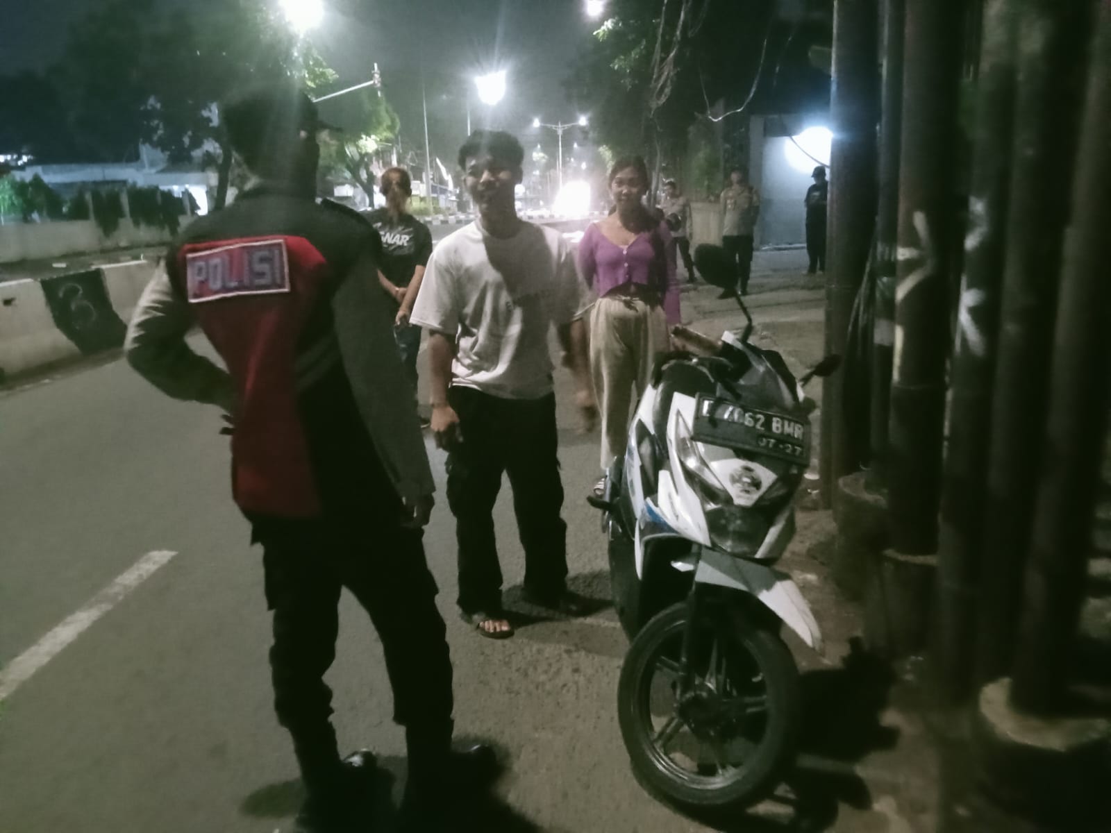Cegah Peredaran Narkoba dan Kejahatan Jalanan, Polsek Tanah Abang Lakukan Razia Stasioner