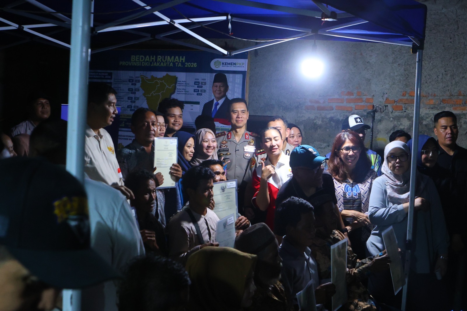 Bedah Rumah hingga Pengobatan Gratis, Menteri PKP dan Kapolda Metro Jaya Hadir di Tengah Warga Palmerah
